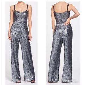 Dress The Population Victoria Sequin Jumpsuit